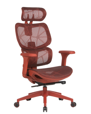 Scaun de birou Humantech cu Tetieră, Roșu