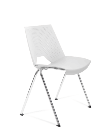 Scaun Strike 2131 Polipropilenă Albă P78