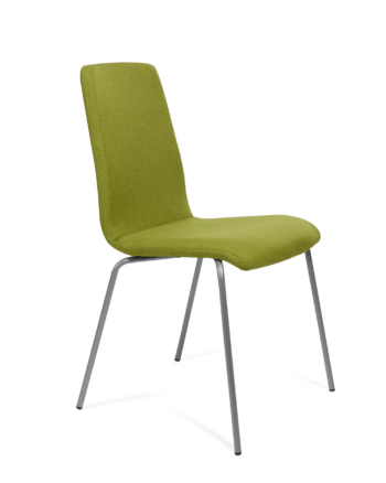 Scaun Viola Verde cu Cadru Gri