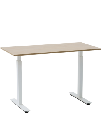 Cadru Masă Reglabilă ALB - cu 2 Motoare (fără blat)