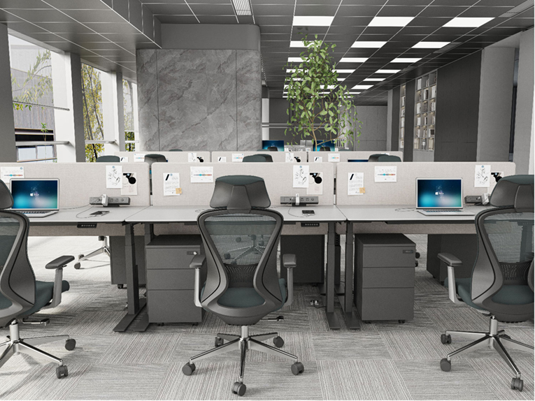 Design All-Black masa reglabila Euromobili