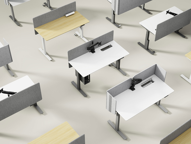 Perspectiva 3 birou ergonomic